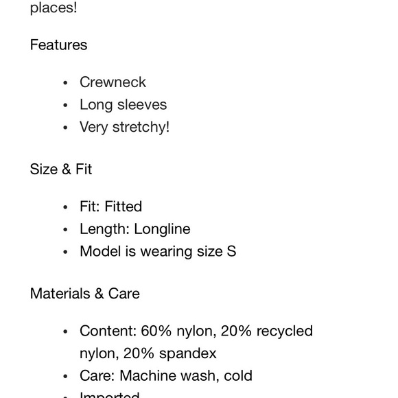 Garage Brown Long Sleeve Top - Picture 2 of 4